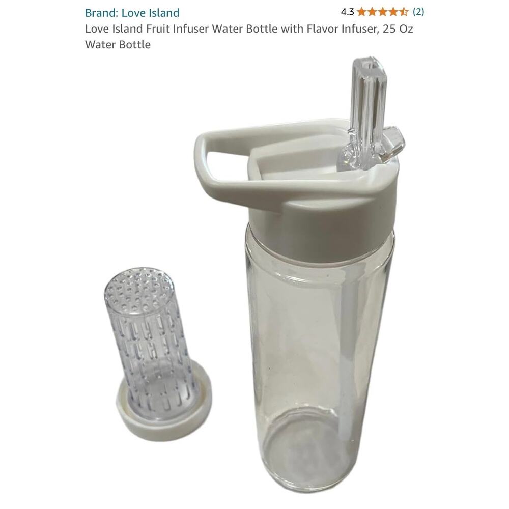 Love Island Fruit Water Diffuser Water Bottle